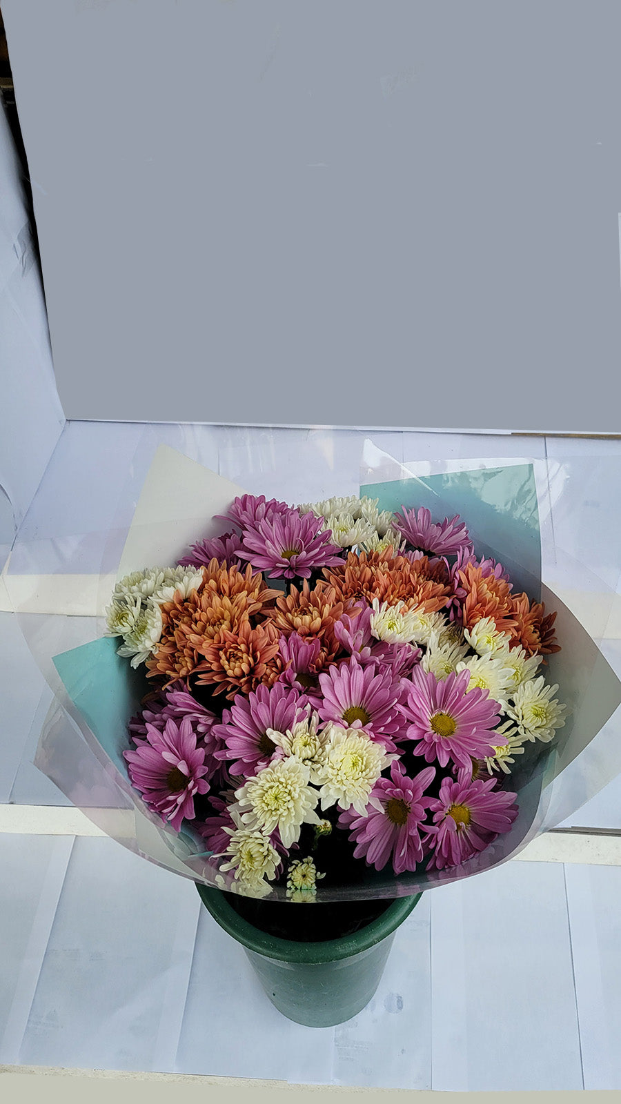 Mix Colored Chrysanthemum Bouquet