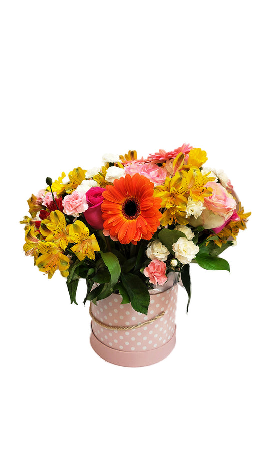 Sunshine flower basket